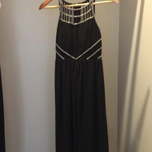 Formal gown. Black with beading. Worn once. SizeXS